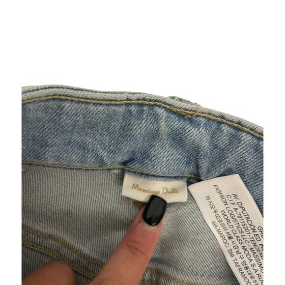 Massimo Dutti Womens Jeans EU 36 US 4 Skinny Fit High Rise Denim 5070/811 NWT - Picture 6 of 16
